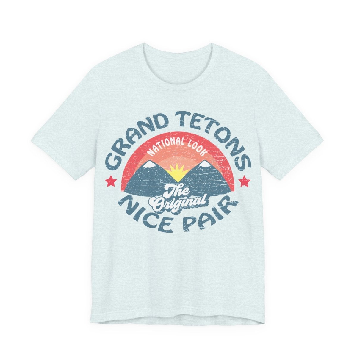 Grand Tetons Premium T-Shirt, National Look, Nice Pair