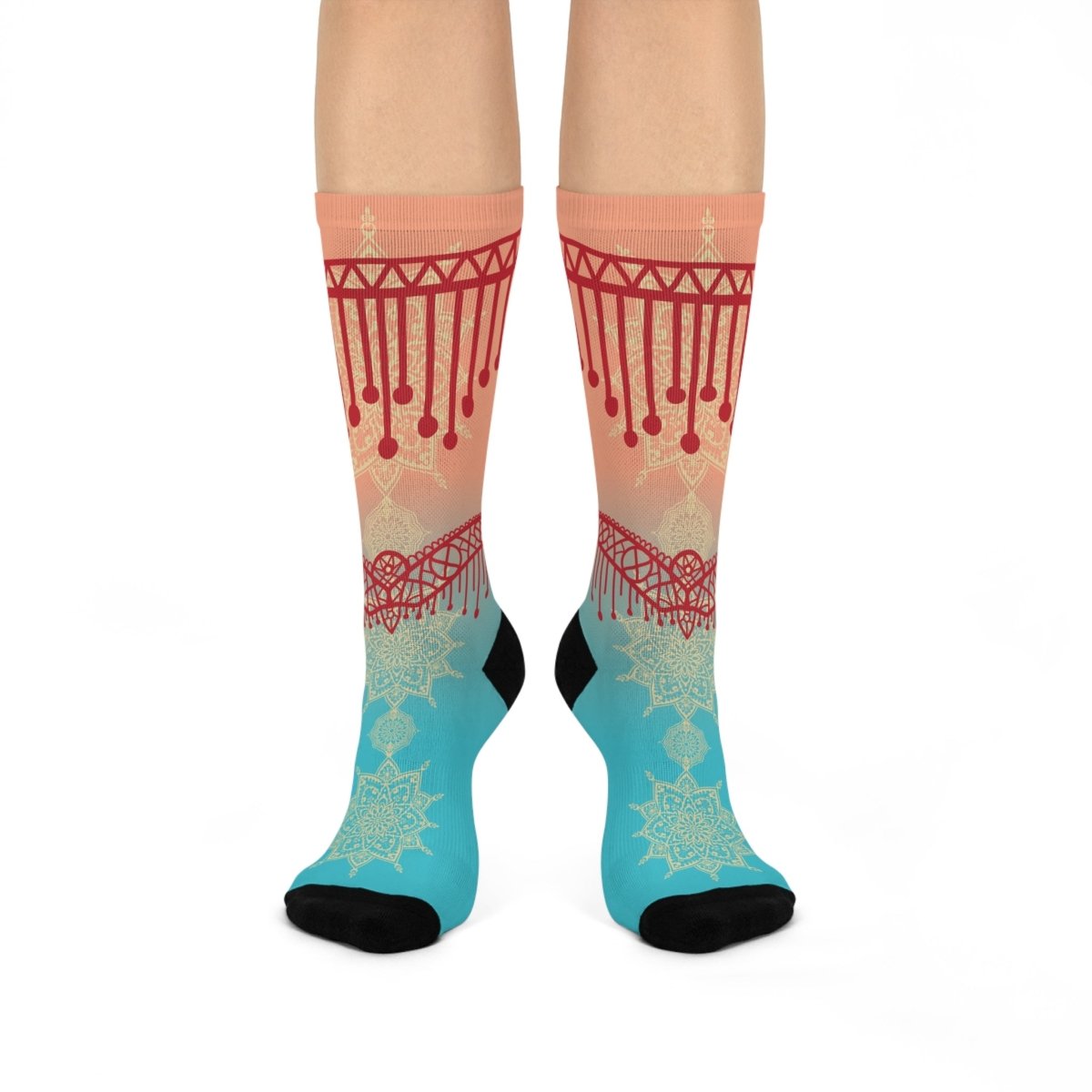 Gypsy Lace Dancer Dream Gift Cushioned Crew Socks