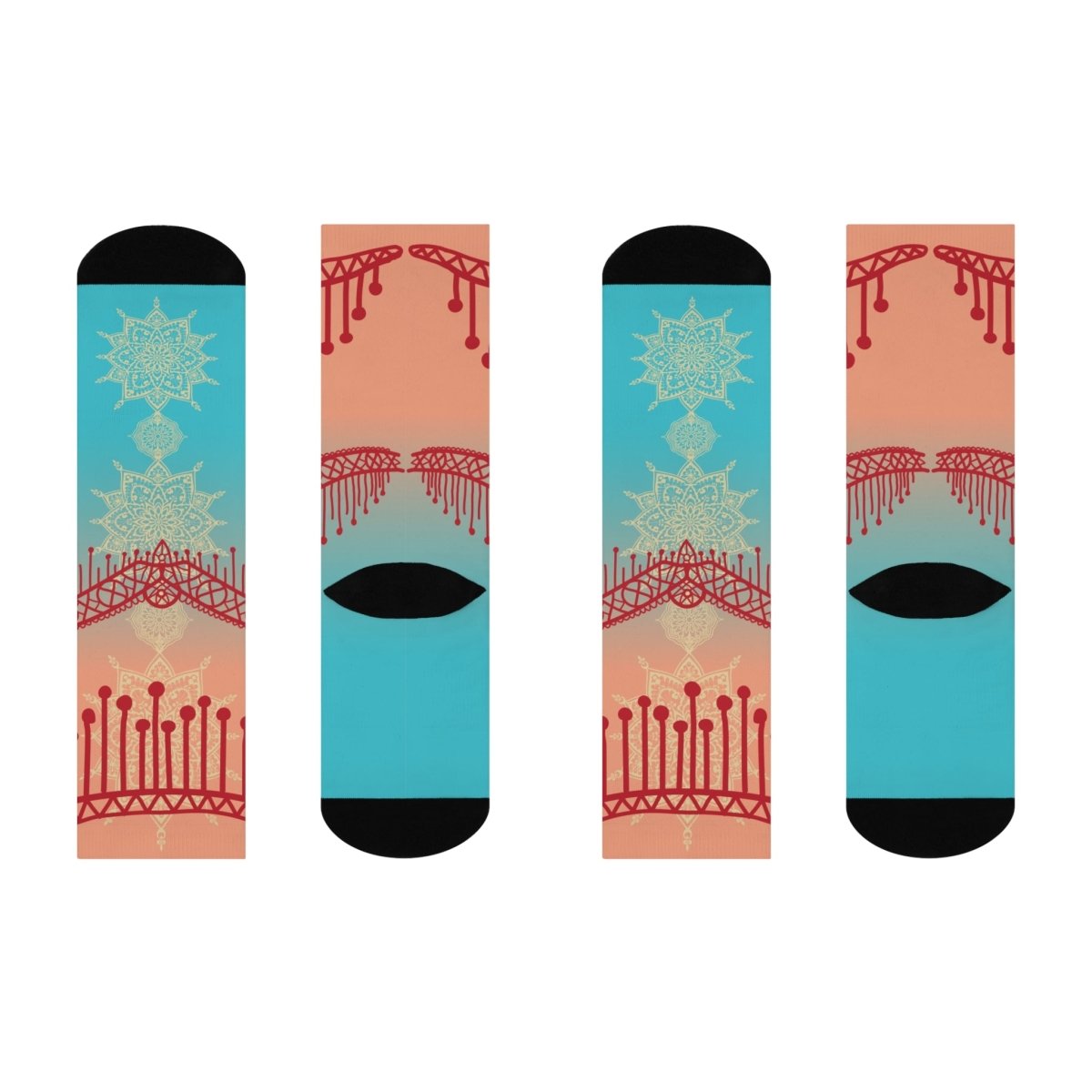 Gypsy Lace Dancer Dream Gift Cushioned Crew Socks