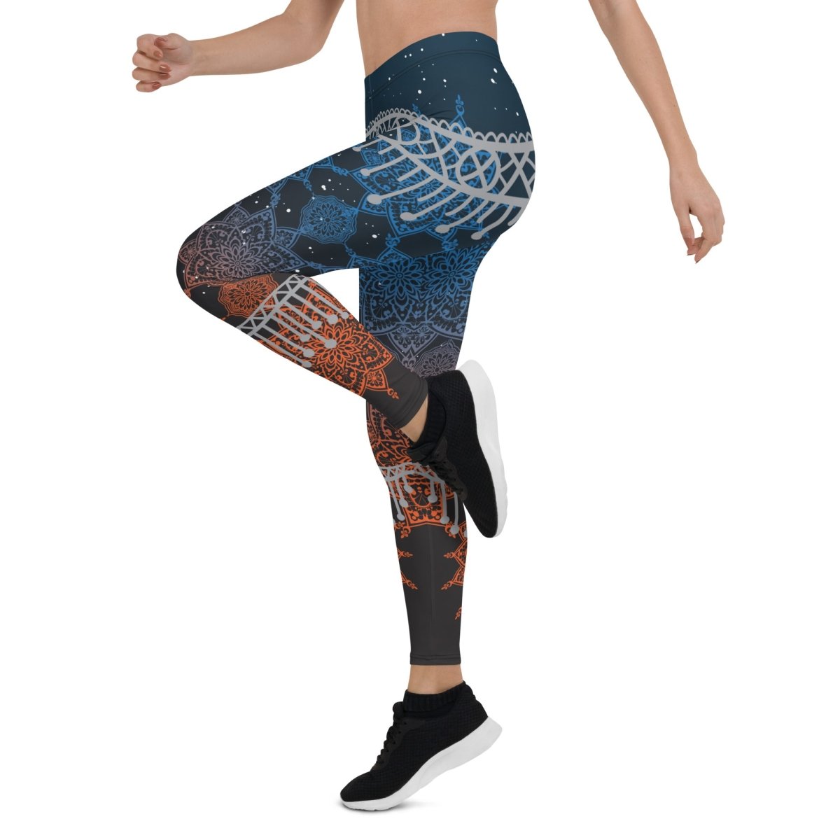 Gypsy Lace Firelight Dancing Dream Leggings, Mystic Beauty