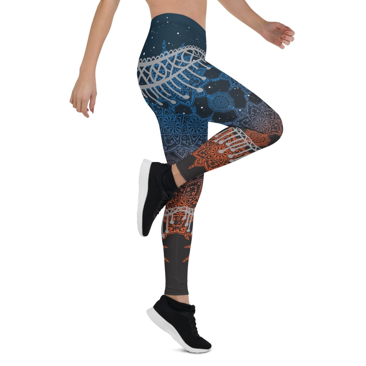 Gypsy Lace Firelight Dancing Dream Leggings, Mystic Beauty