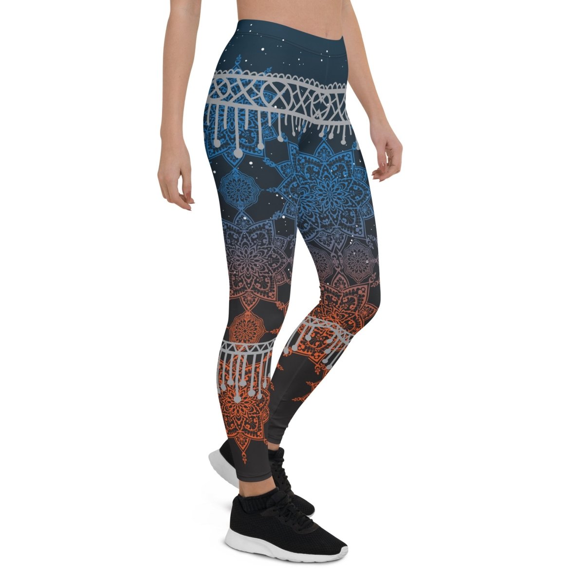 Gypsy Lace Firelight Dancing Dream Leggings, Mystic Beauty