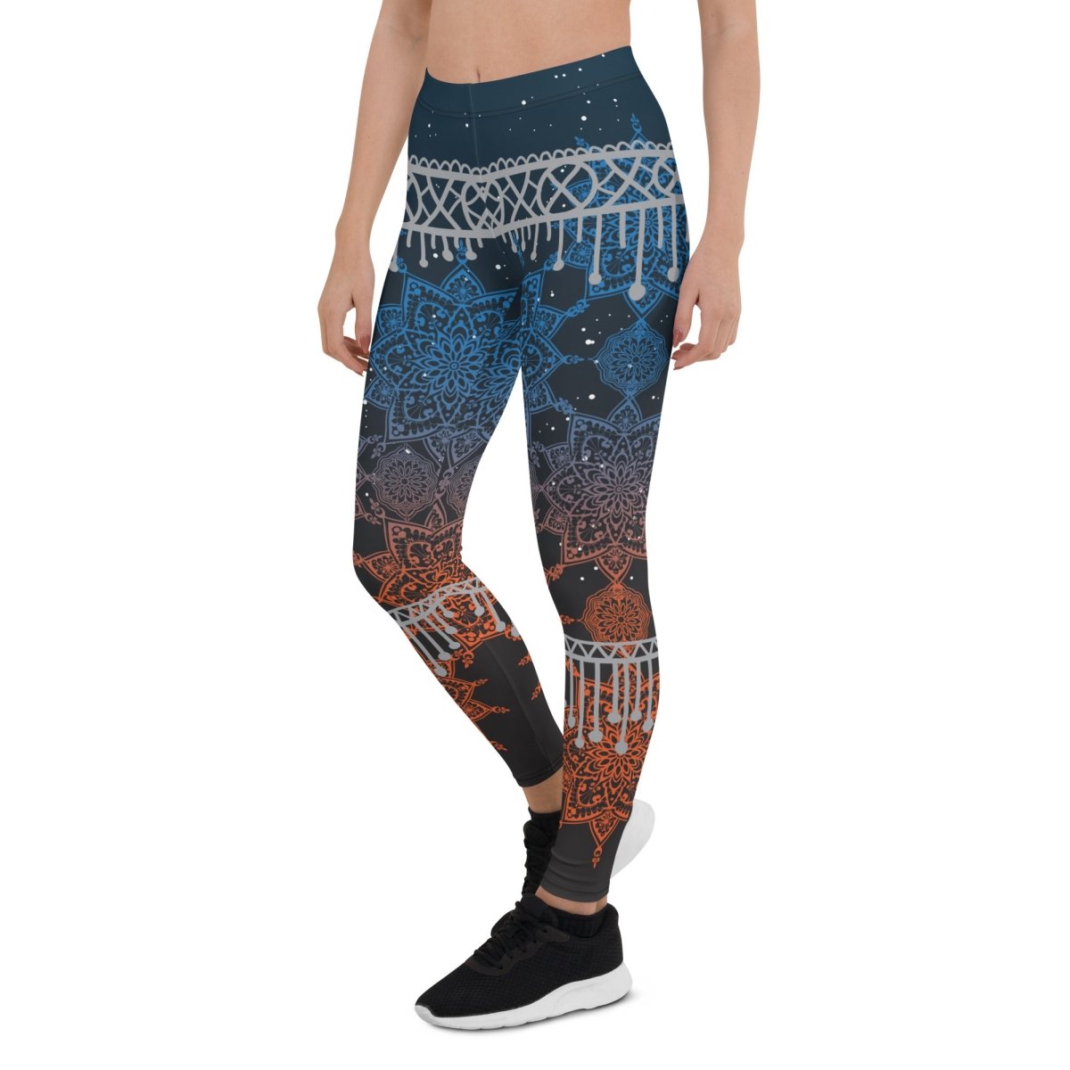 Gypsy Lace Firelight Dancing Dream Leggings, Mystic Beauty