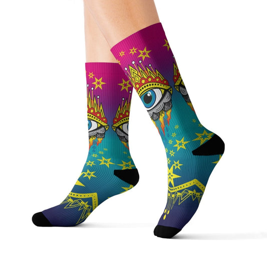 I Saw That - Psychic Super Socks, Fun Funny Gift, Secret Second Sight