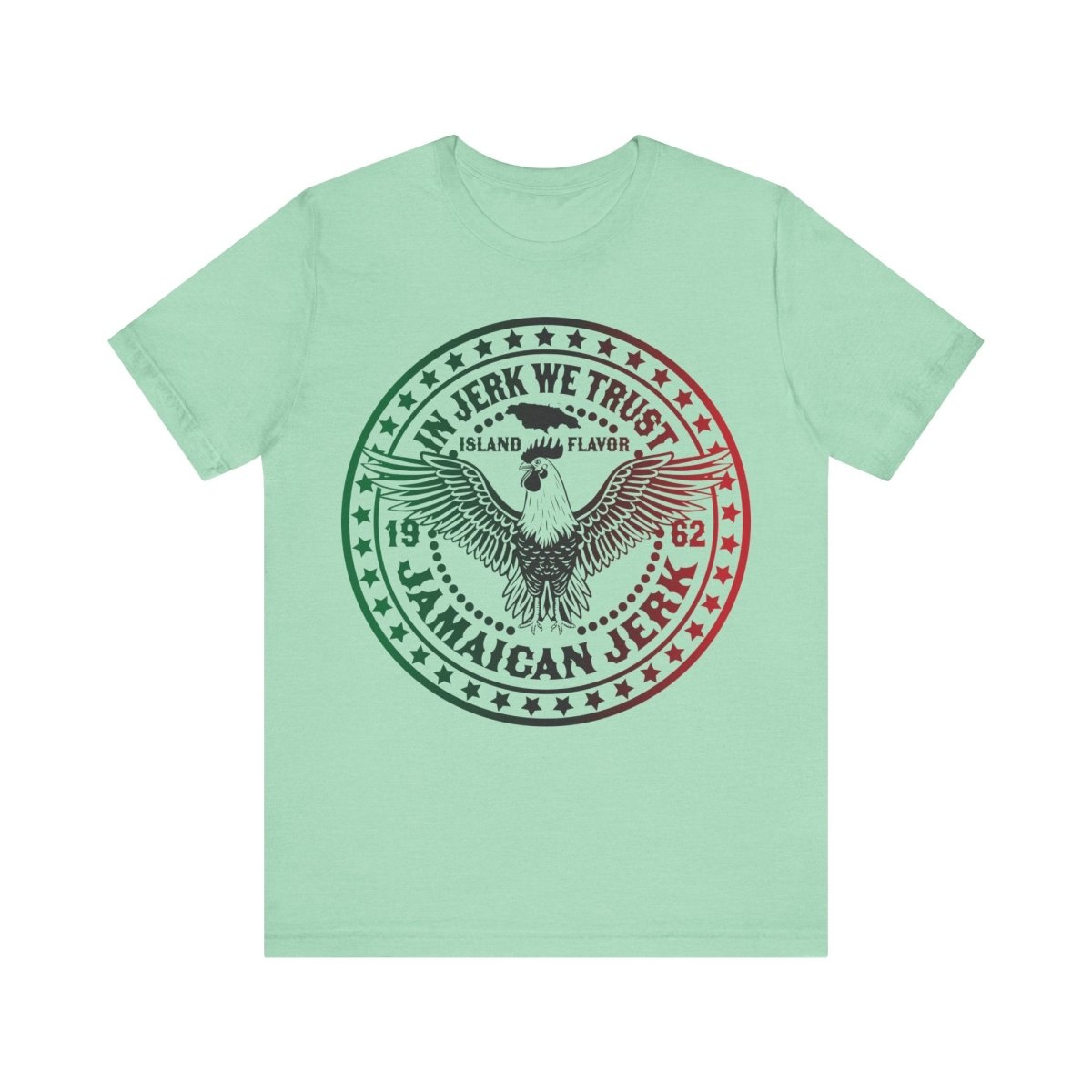 In Jerk We Trust Jamaican Jerk Premium T-Shirt Reggae Spice Island Flavor