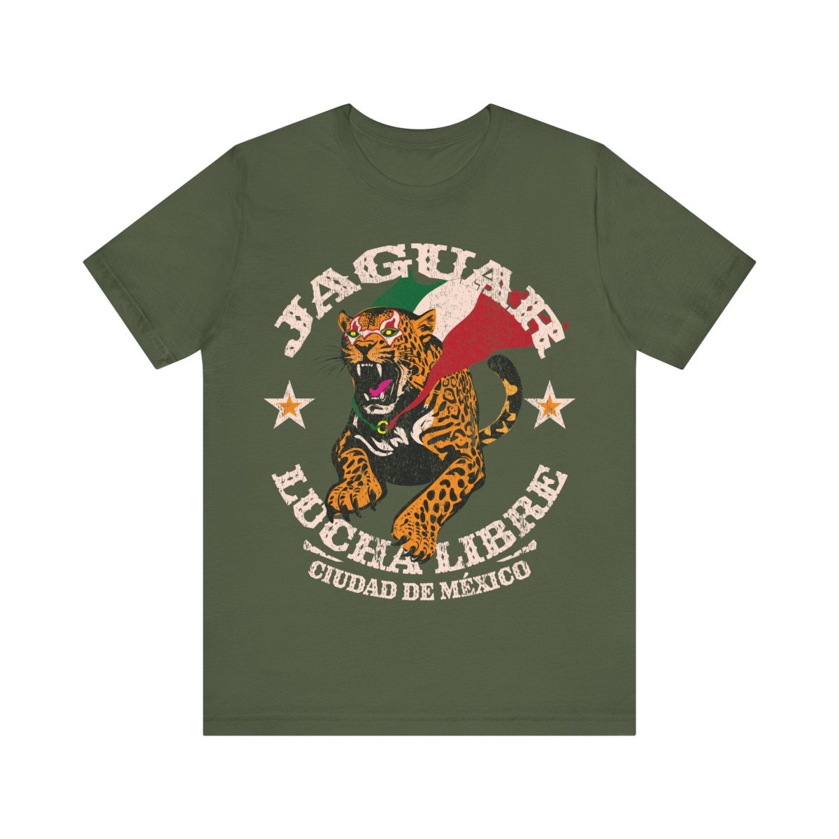 Jaguar Lucha Libre Premium T-Shirt, Wrestling Mexico