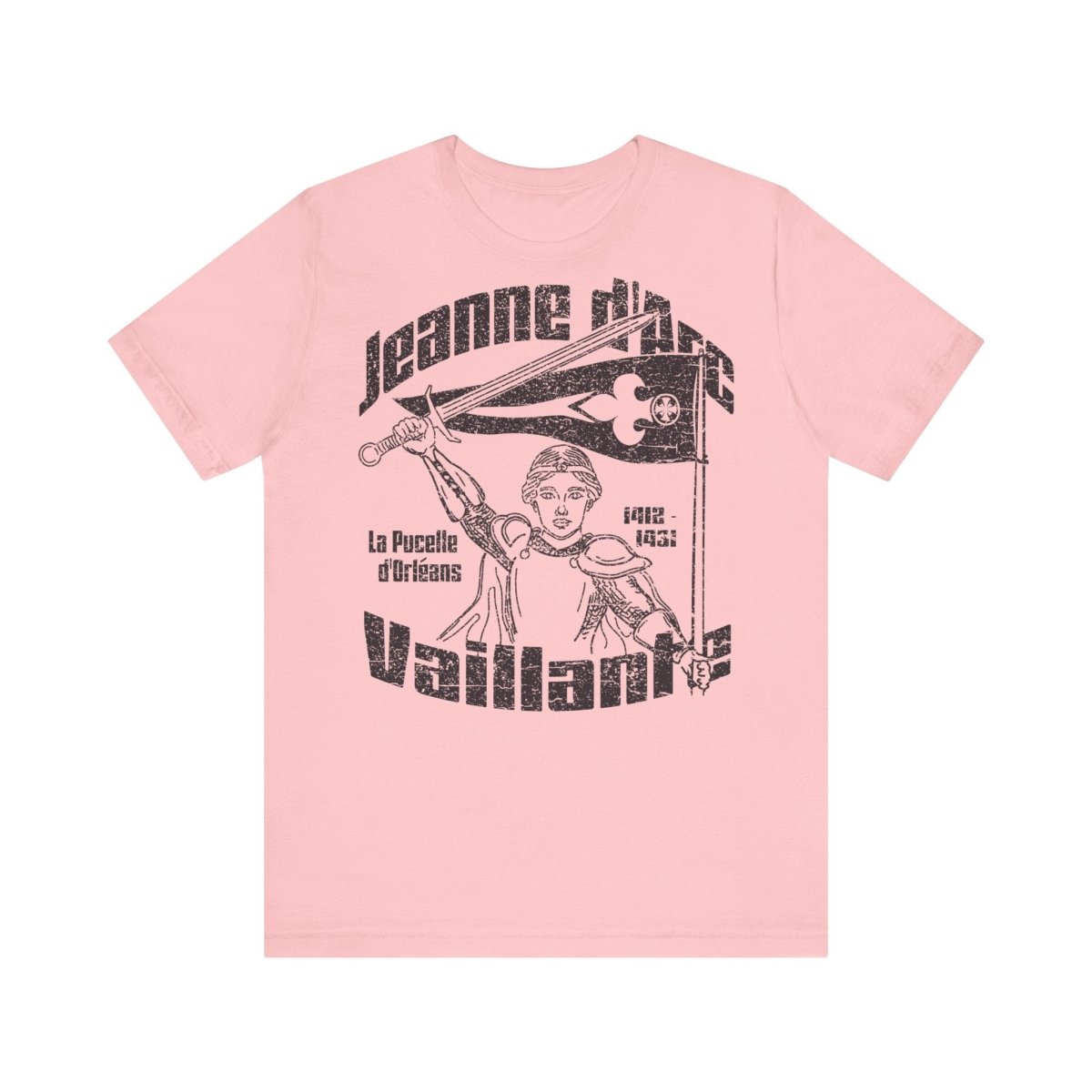 Jeanne d'Arc Vaillante Premium T-shirt, Inspire Her Gift, Transcend Limits