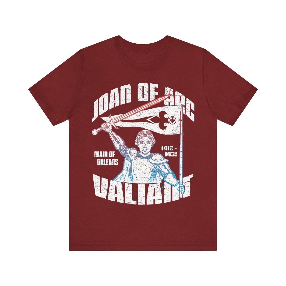 Joan of Arc Valiant Premium T-Shirt, Hero of France, Transcend Convention Inspiration