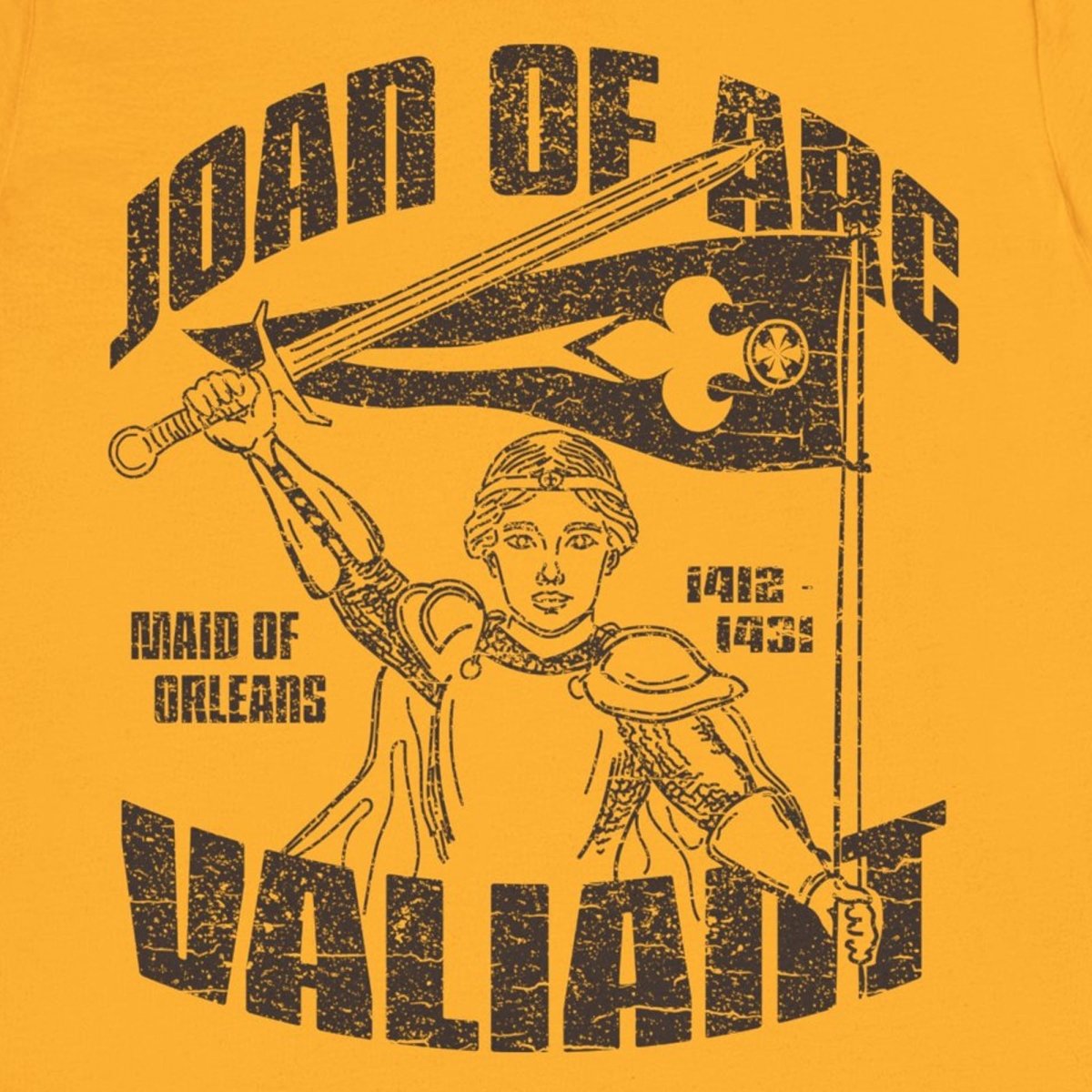 Joan of Arc Valiant Premium T-Shirt, Hero of France, Transcend Convention Inspiration