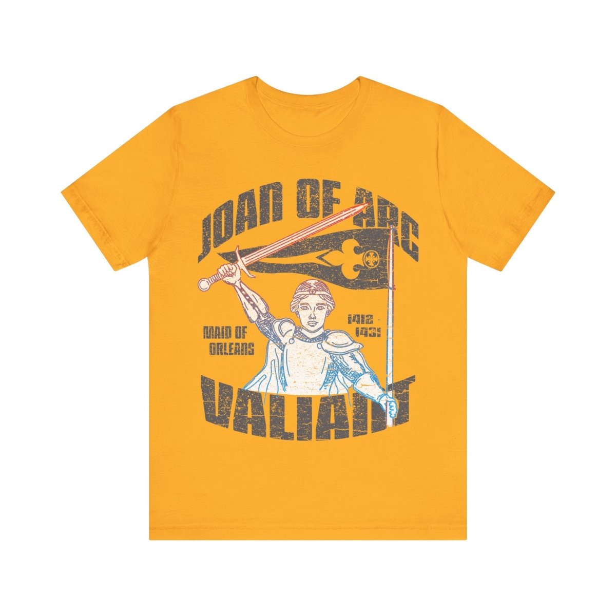 Joan of Arc Valiant Premium T-Shirt, Hero of France, Transcend Convention Inspiration