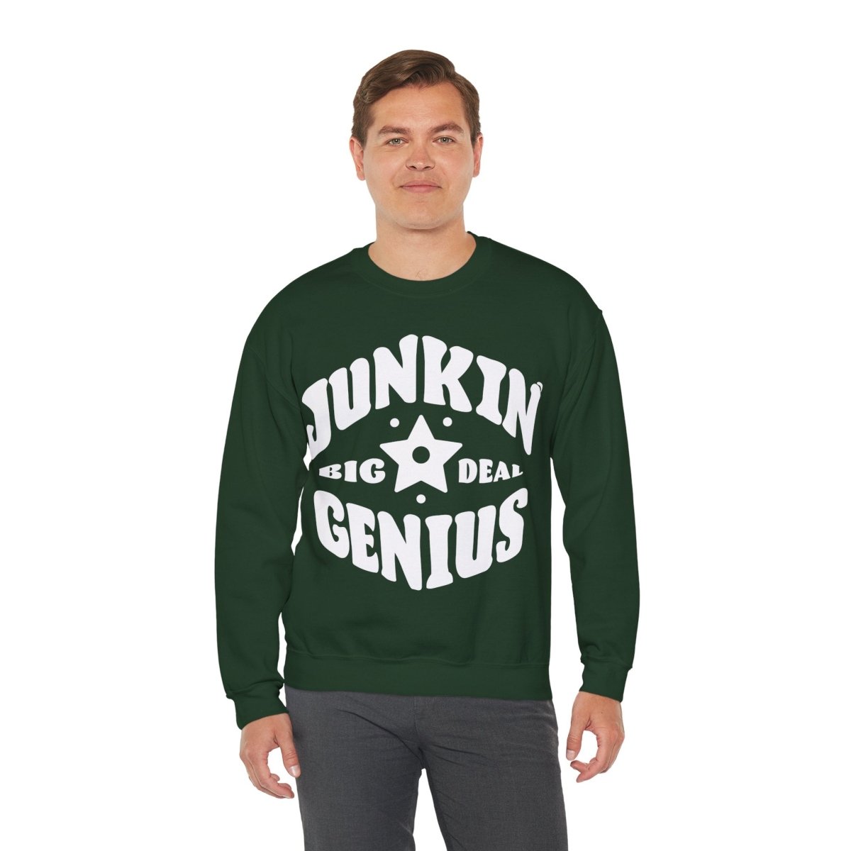 Junkin Genius Fleece Sweatshirt, Inspire Treasure Hunt