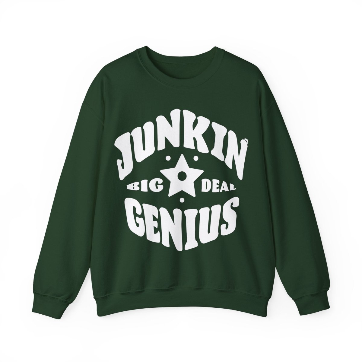 Junkin Genius Fleece Sweatshirt, Inspire Treasure Hunt