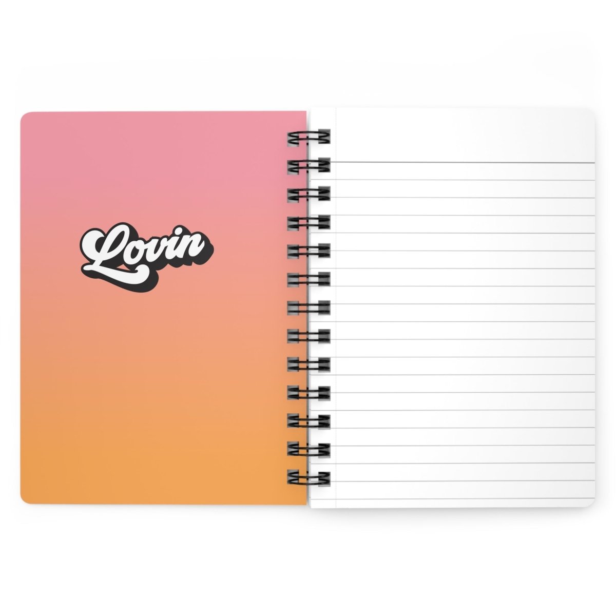 Keep On Lovin Spiral Bound Journal or Notebook