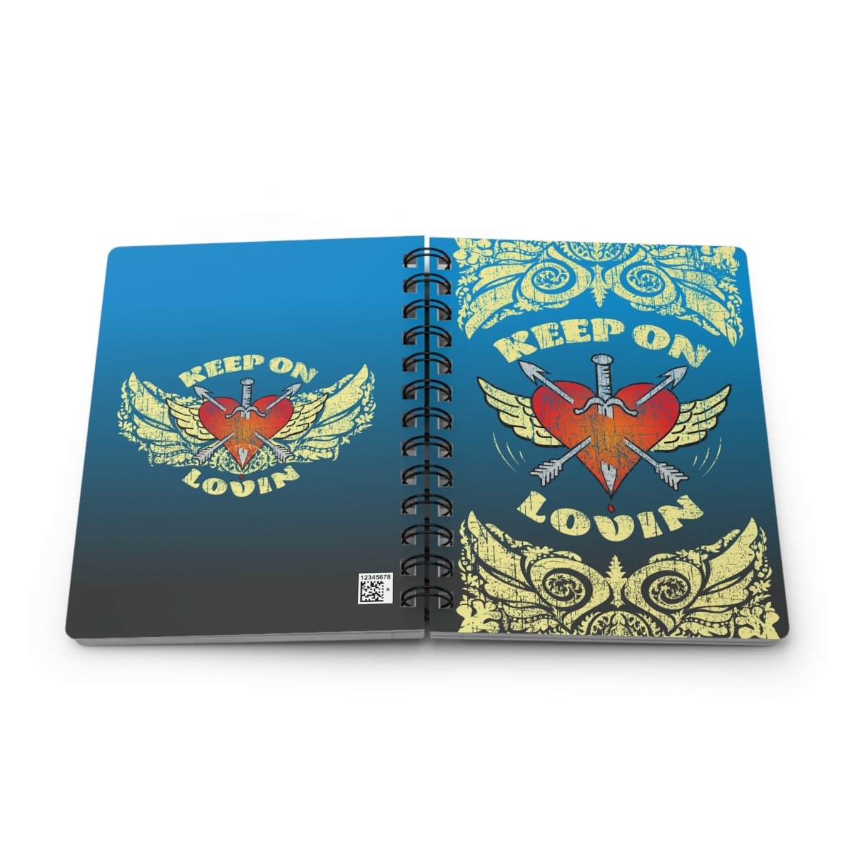 Keep On Lovin Spiral Bound Journal or Notebook