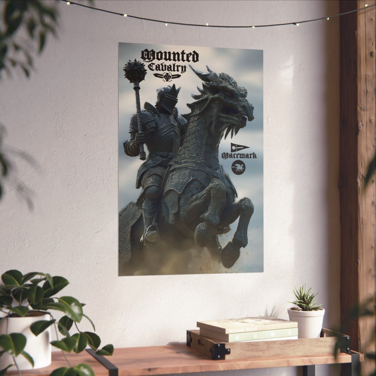 Knights Heavy Cavalry Macemark Realm Premium Art Print