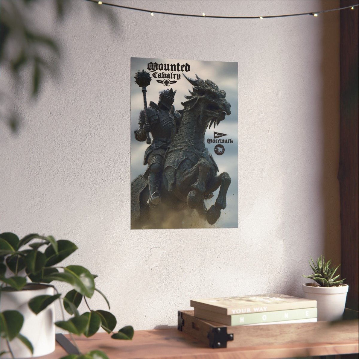 Knights Heavy Cavalry Macemark Realm Premium Art Print