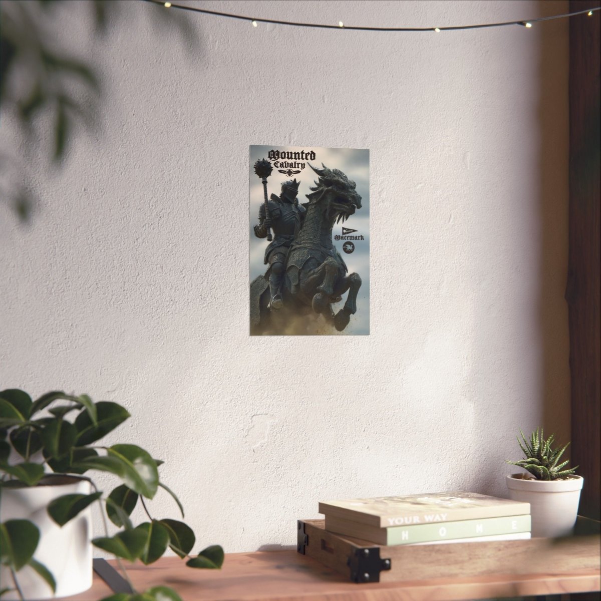 Knights Heavy Cavalry Macemark Realm Premium Art Print