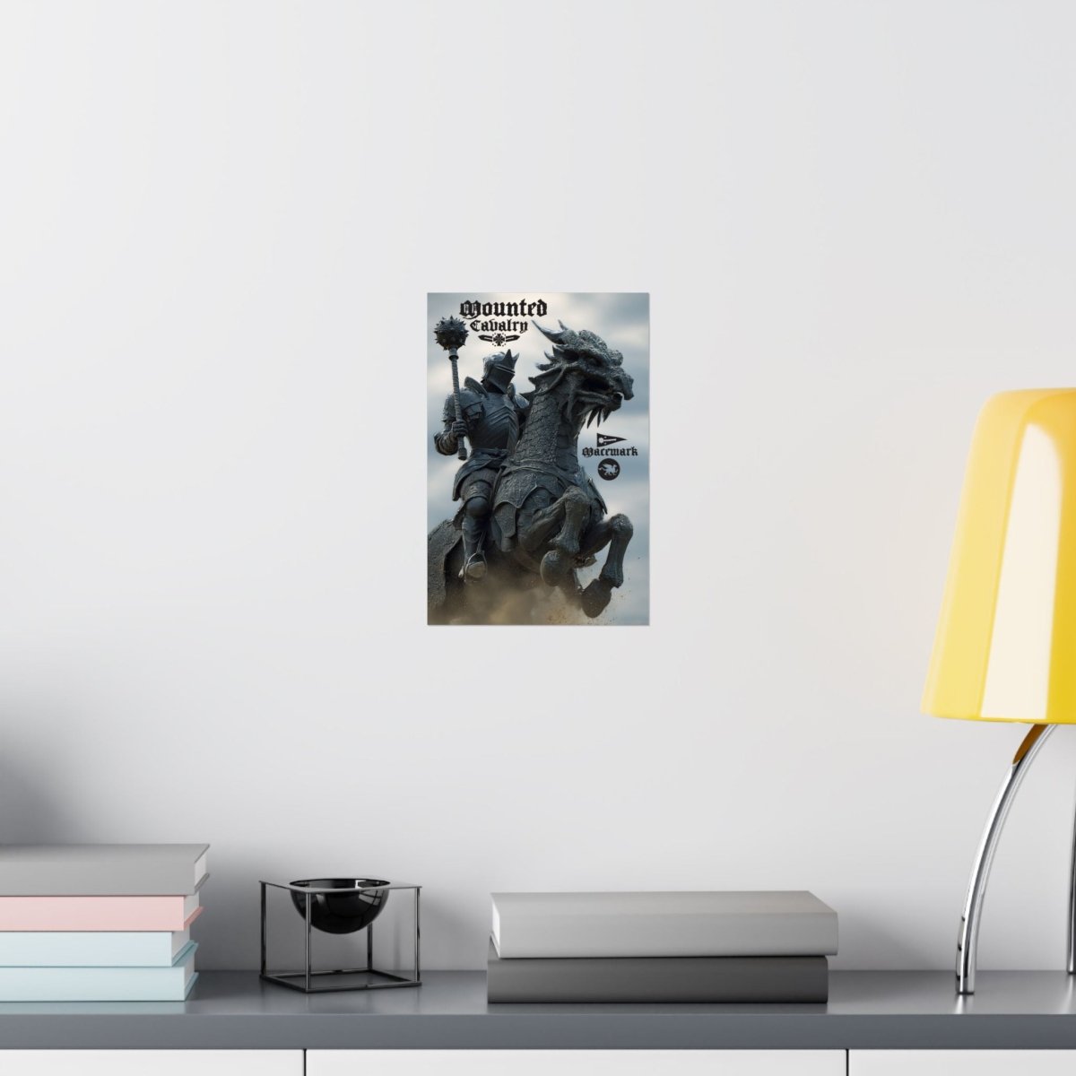 Knights Heavy Cavalry Macemark Realm Premium Art Print