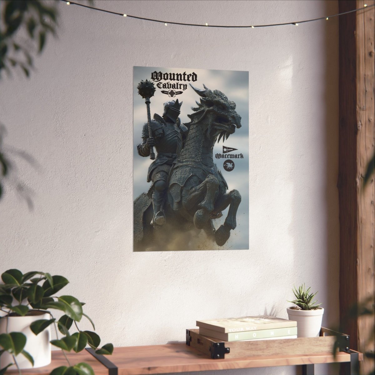 Knights Heavy Cavalry Macemark Realm Premium Art Print