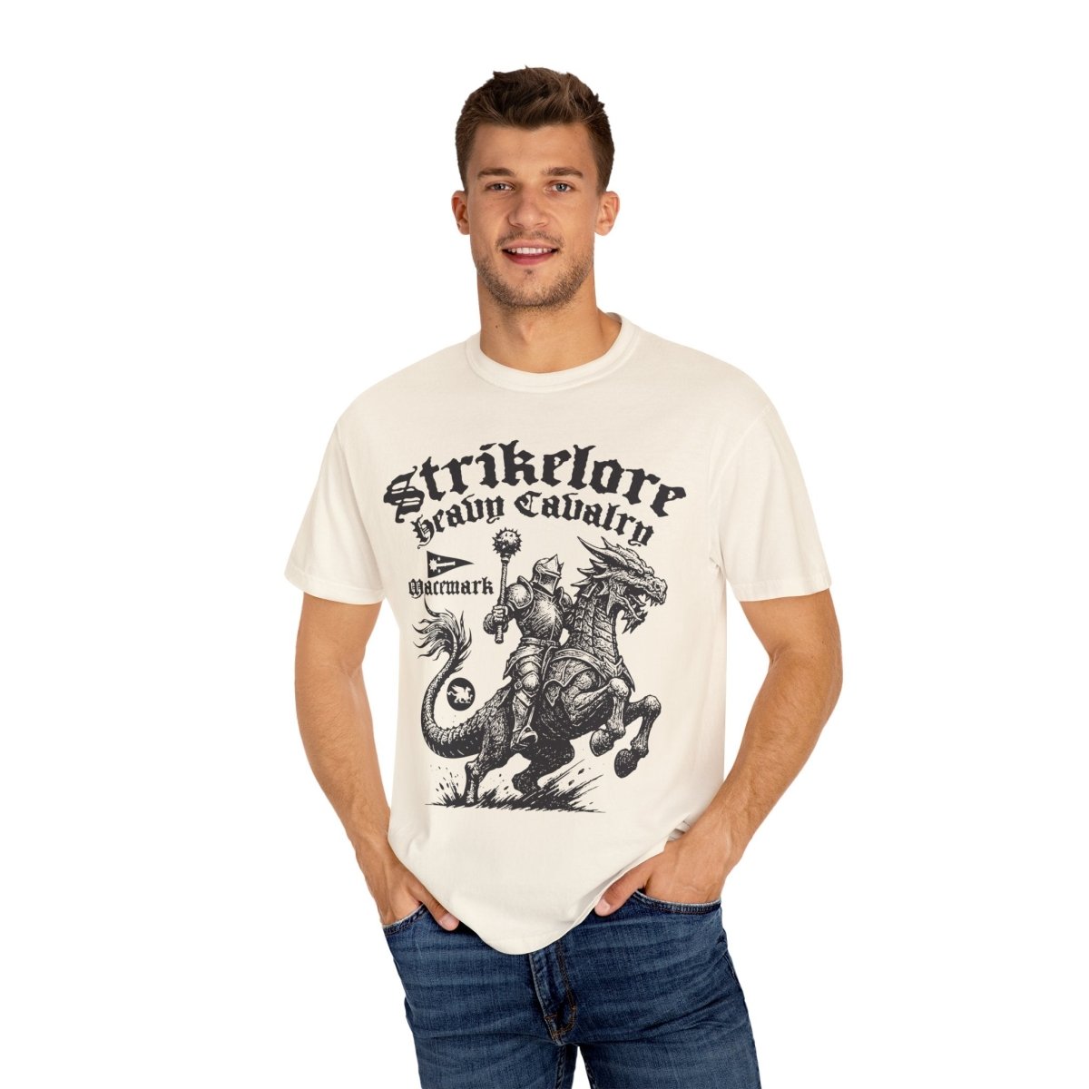 Knights Heavy Cavalry of Macemark Comfort Colors Relaxed Fit Heavy Soft Tee