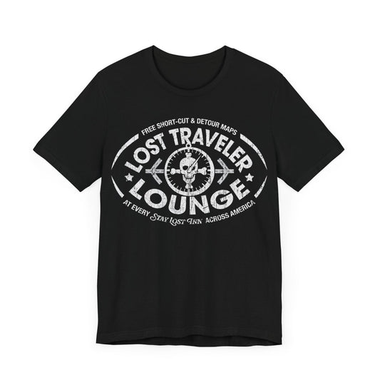 Lost Travelers Lounge at Stay Lost Inn Premium T-Shirt, Missing Mystery