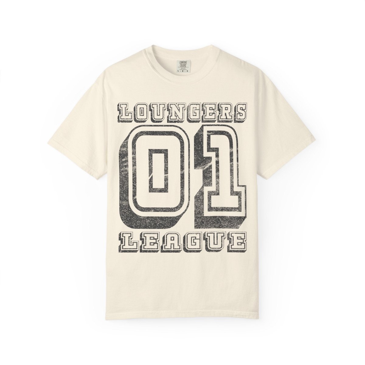 Loungers League 1 Comfort Colors Relaxed Fit Heavy Soft Tee, Weekend, Relaxation, Staycation, Time Off Shirt