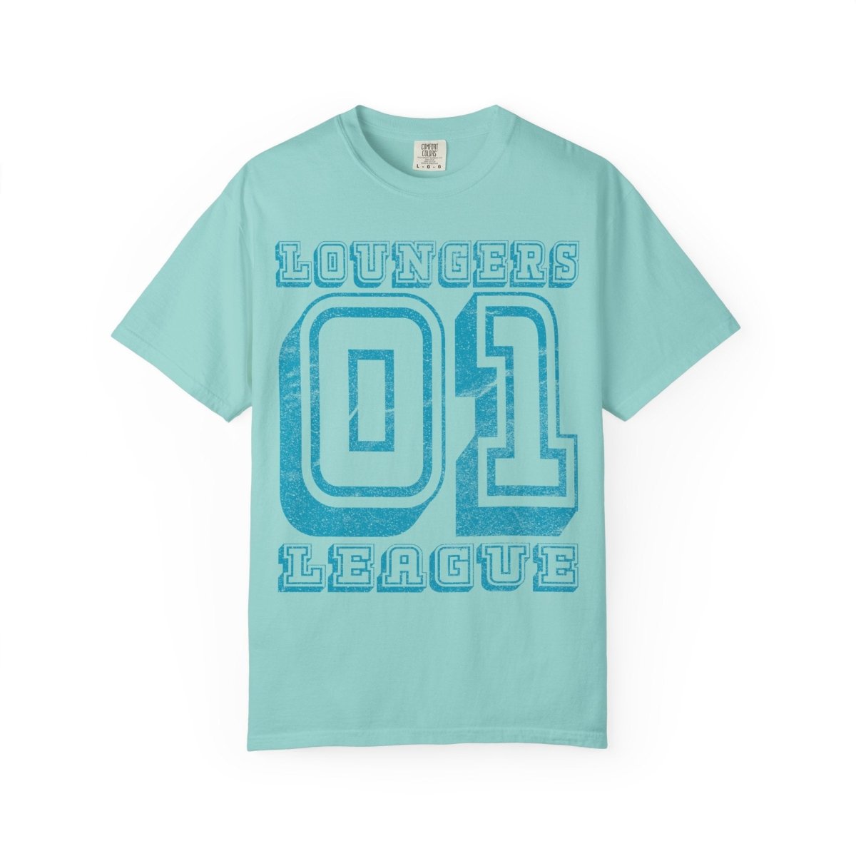 Loungers League 1 Comfort Colors Relaxed Fit Heavy Soft Tee, Weekend, Relaxation, Staycation, Time Off Shirt