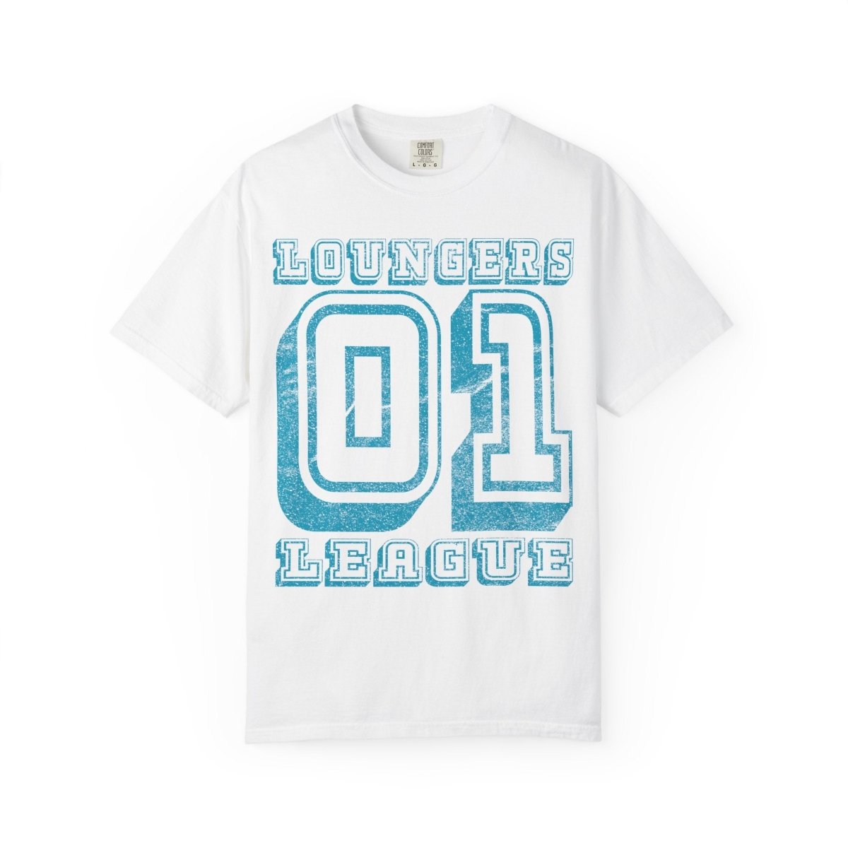 Loungers League 1 Comfort Colors Relaxed Fit Heavy Soft Tee, Weekend, Relaxation, Staycation, Time Off Shirt