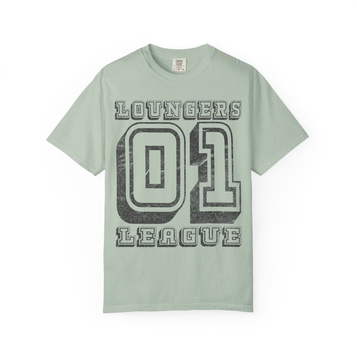 Loungers League 1 Comfort Colors Relaxed Fit Heavy Soft Tee, Weekend, Relaxation, Staycation, Time Off Shirt