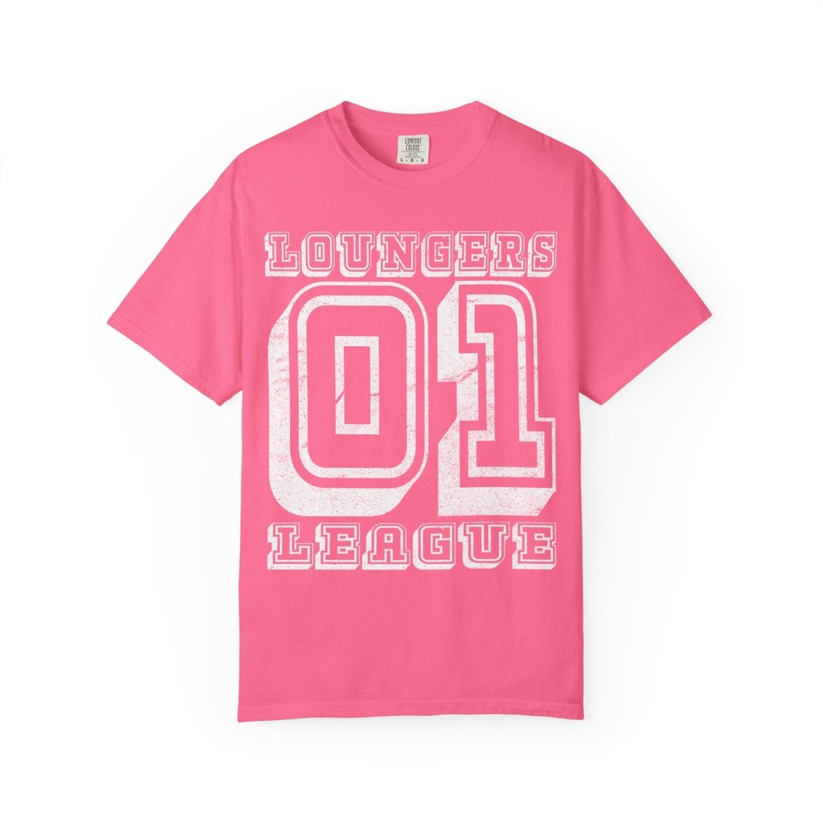 Loungers League 1 Comfort Colors Relaxed Fit Heavy Soft Tee, Weekend, Relaxation, Staycation, Time Off Shirt