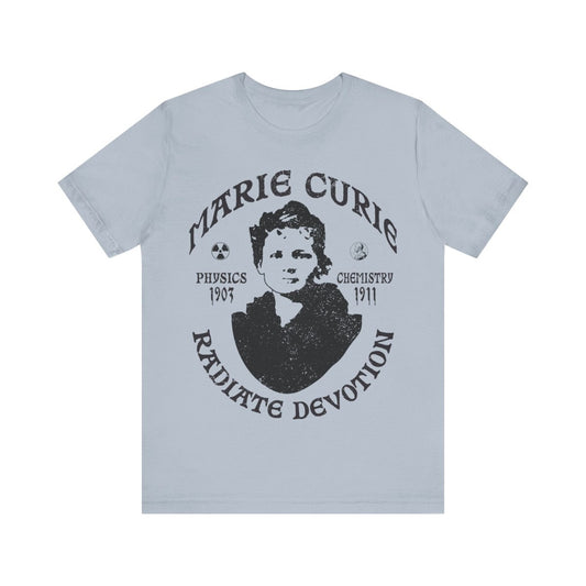Marie Curie Premium T-Shirt Science and Devotion, Chemistry, Physics, Her Gift