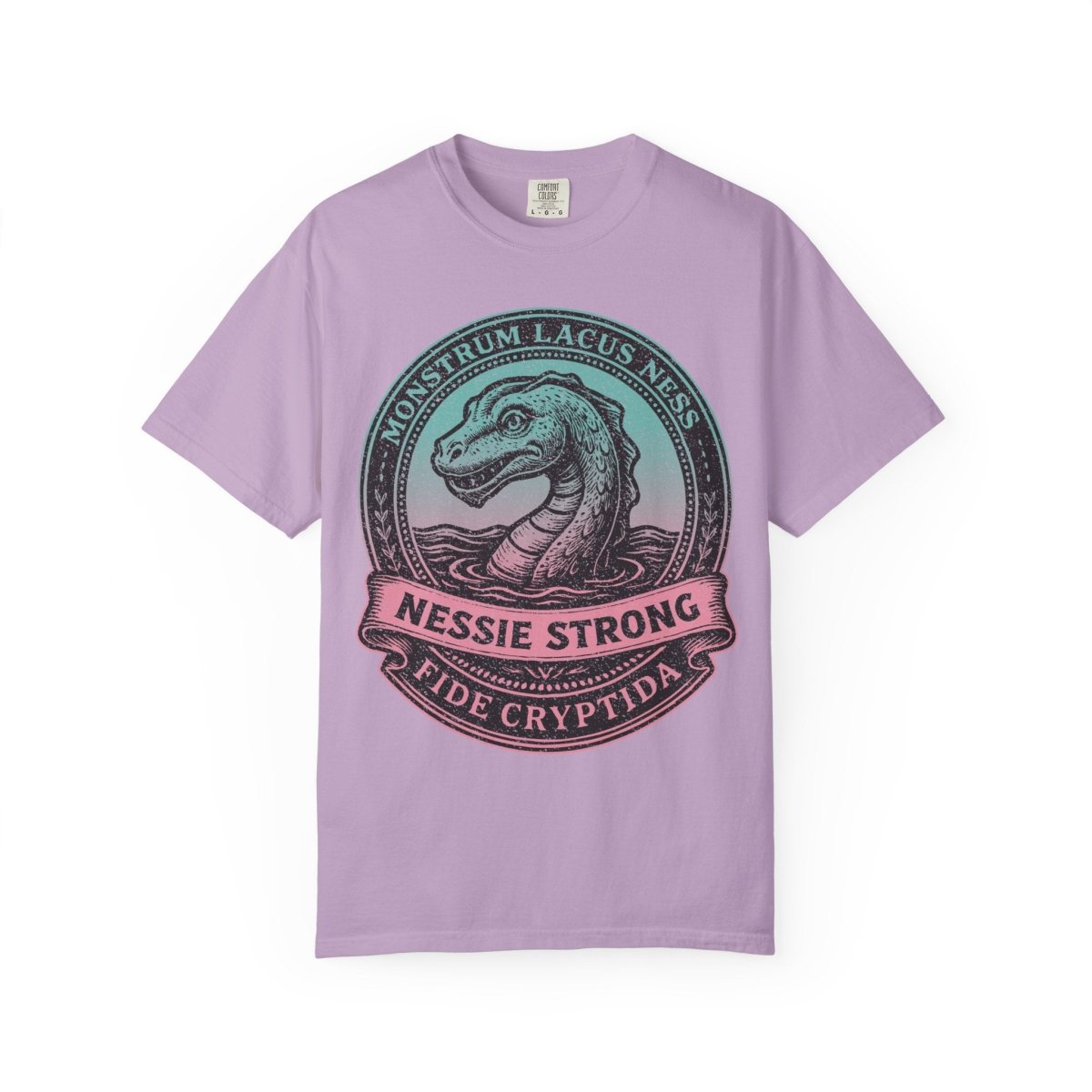 Nessie Strong Mysterious Clever Elusive Enduring Comfort Colors Relaxed Fit Soft Tee, Loch Ness Monster