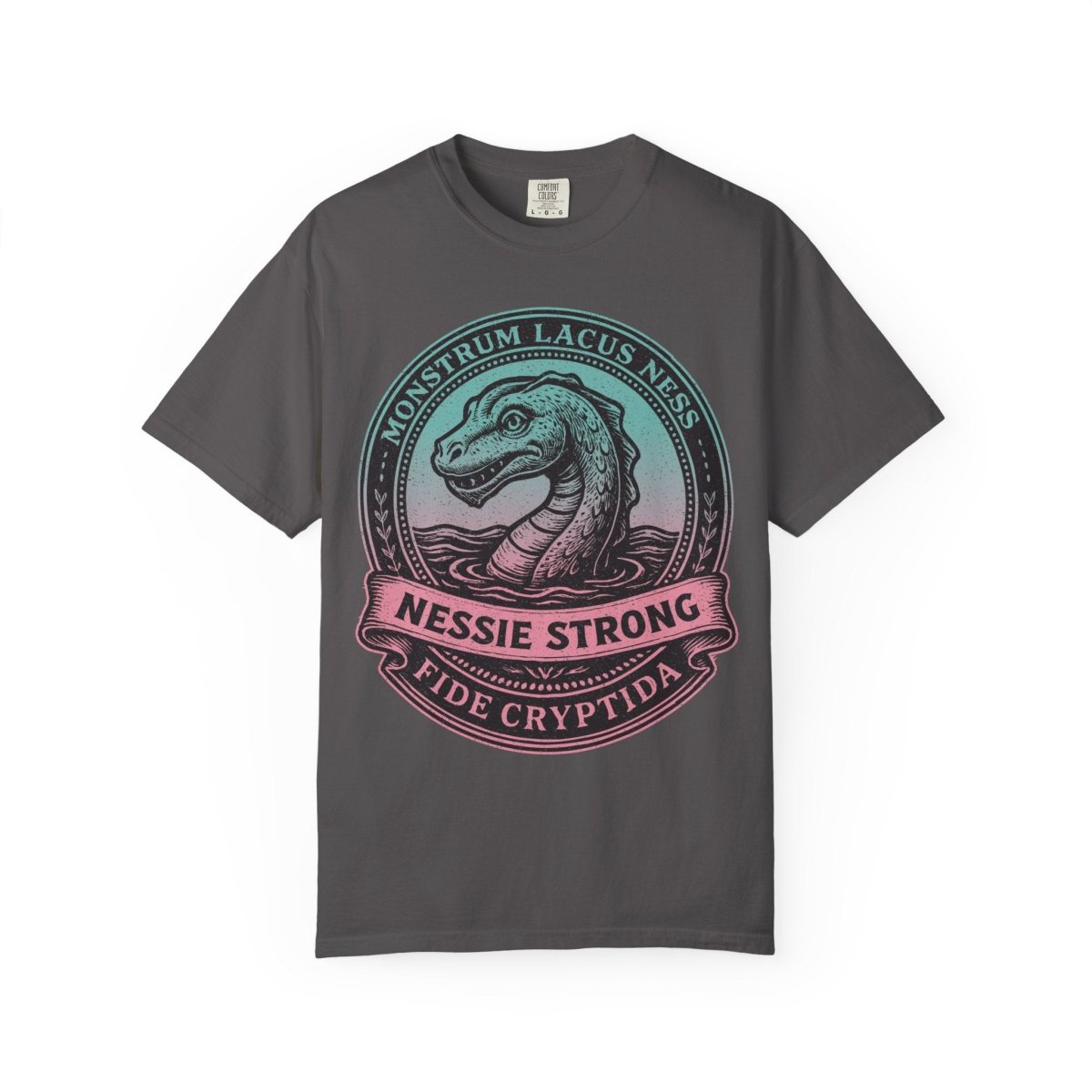Nessie Strong Mysterious Clever Elusive Enduring Comfort Colors Relaxed Fit Soft Tee, Loch Ness Monster