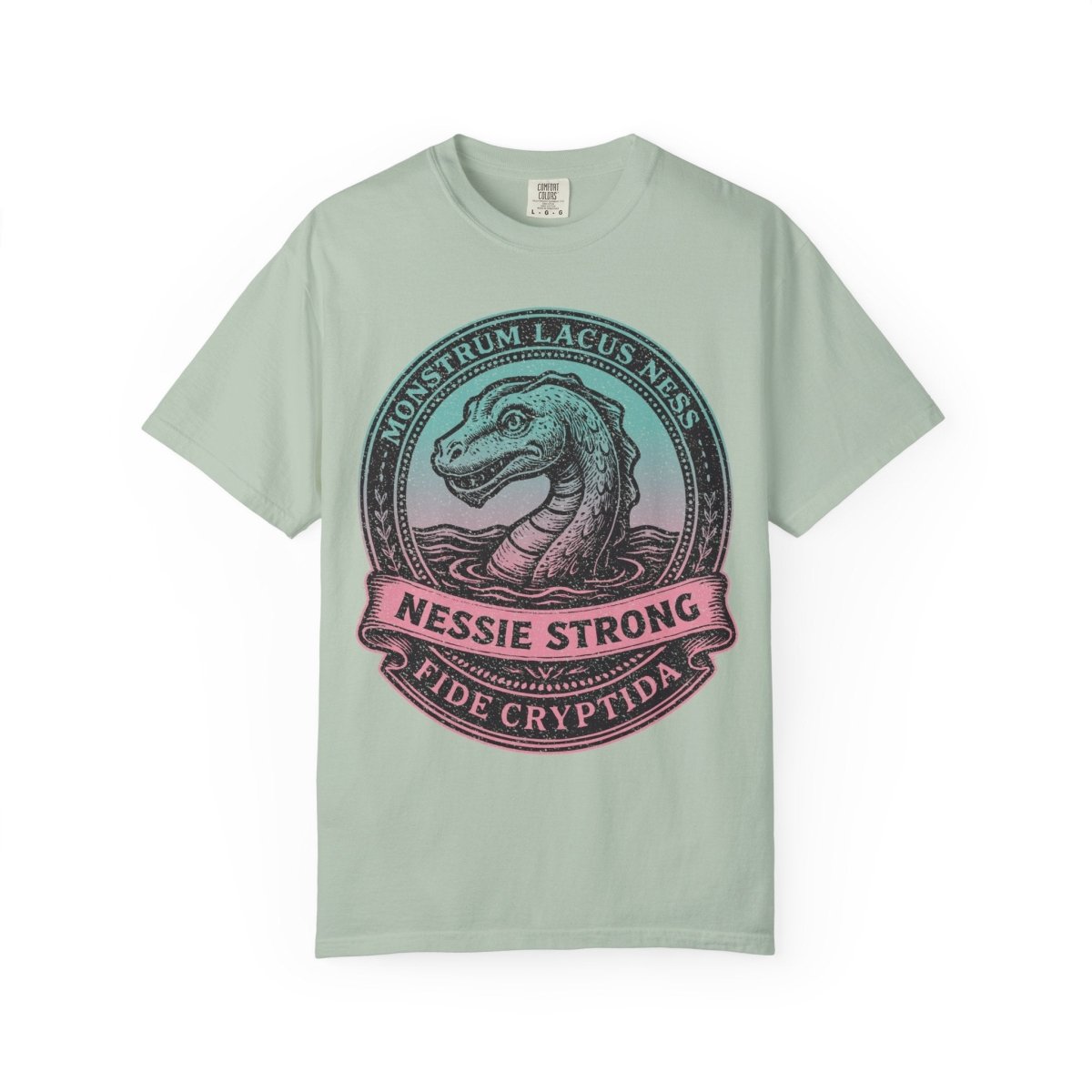 Nessie Strong Mysterious Clever Elusive Enduring Comfort Colors Relaxed Fit Soft Tee, Loch Ness Monster