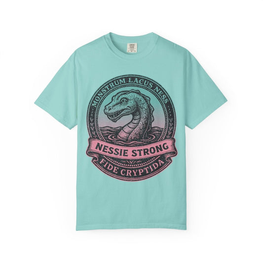 Nessie Strong Mysterious Clever Elusive Enduring Comfort Colors Relaxed Fit Soft Tee, Loch Ness Monster