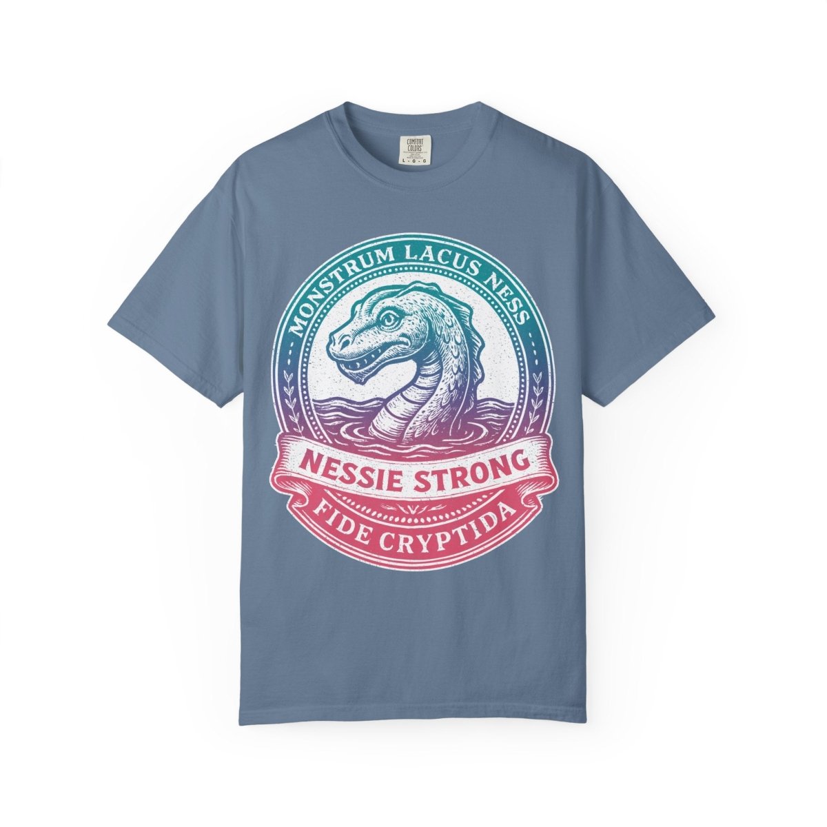 Nessie Strong Mysterious Clever Elusive Enduring Comfort Colors Relaxed Fit Soft Tee, Loch Ness Monster