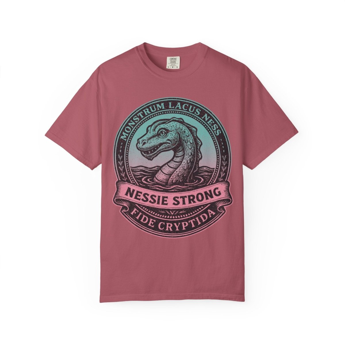 Nessie Strong Mysterious Clever Elusive Enduring Comfort Colors Relaxed Fit Soft Tee, Loch Ness Monster