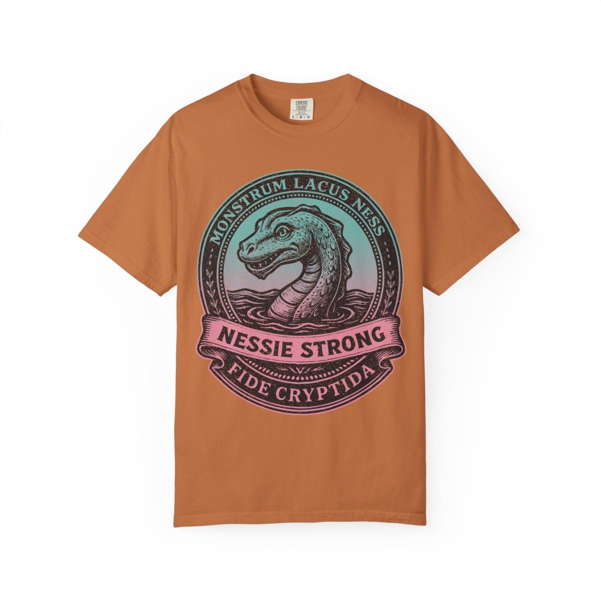 Nessie Strong Mysterious Clever Elusive Enduring Comfort Colors Relaxed Fit Soft Tee, Loch Ness Monster