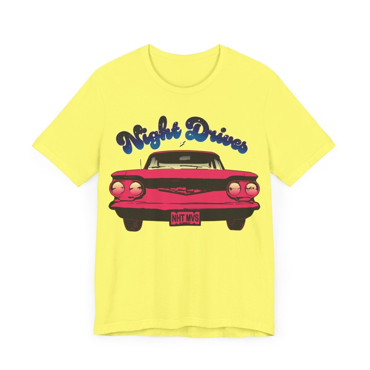 Night Drives Premium T-Shirt, Summer, First Love, Classic Car