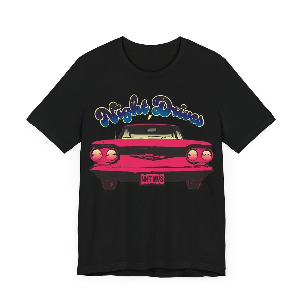 Night Drives Premium T-Shirt, Summer, First Love, Classic Car