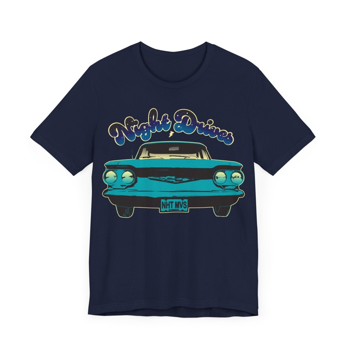 Night Drives Premium T-Shirt, Summer, First Love, Classic Car