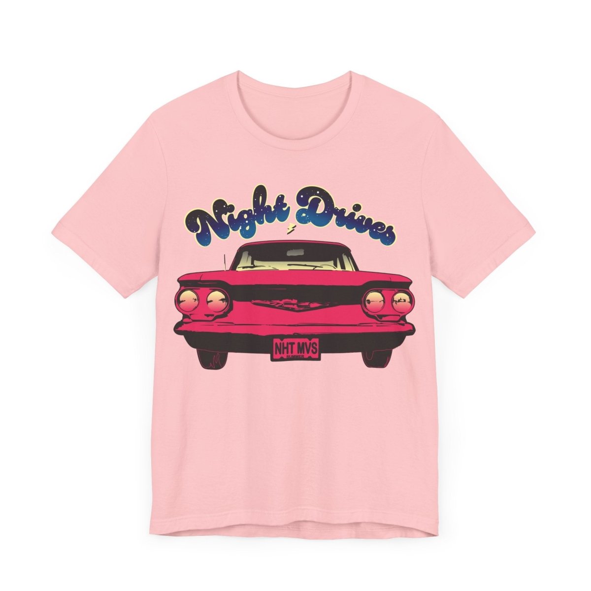 Night Drives Premium T-Shirt, Summer, First Love, Classic Car