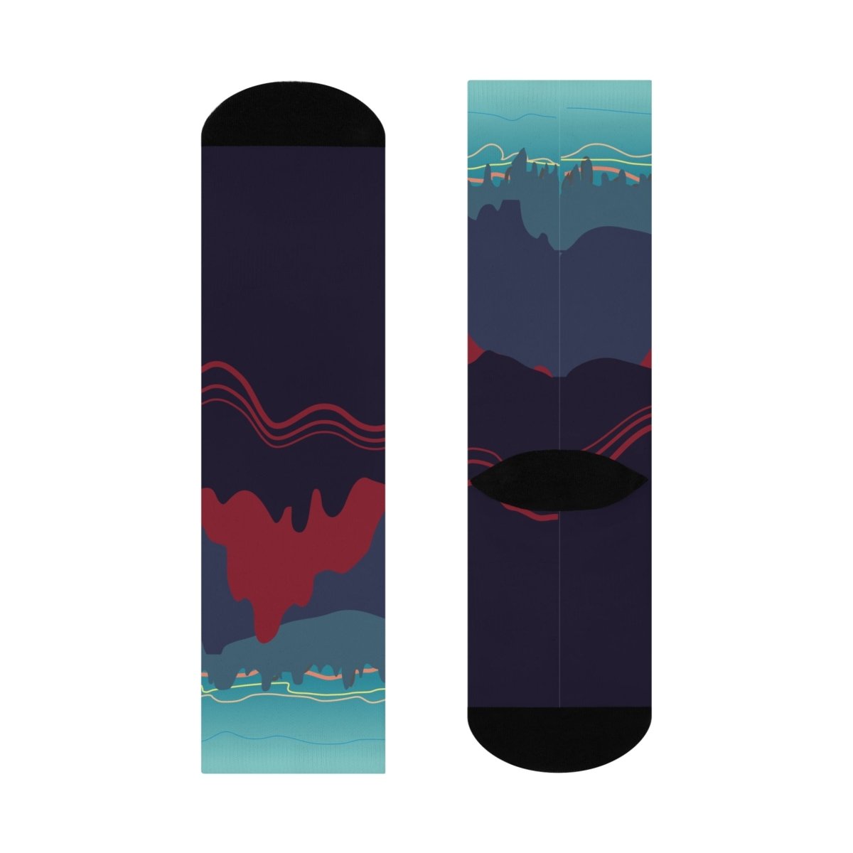 Night Wandering Dream Gift Cushioned Crew Socks