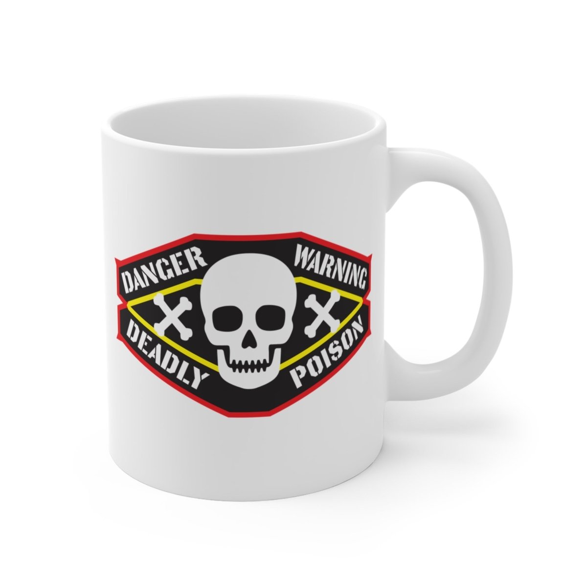 Office Gift Poison Warning Label Funny Mug