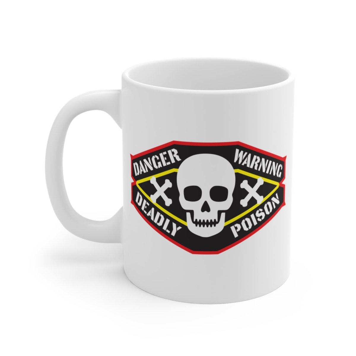 Office Gift Poison Warning Label Funny Mug