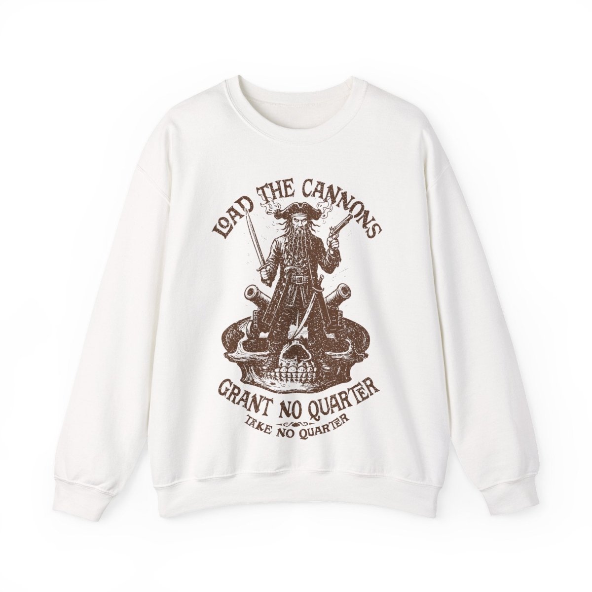 Pirate Action Blackbeard's Cannons Fleece Sweatshirt