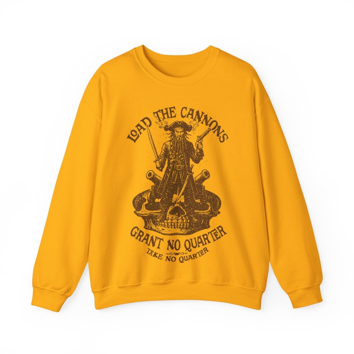 Pirate Action Blackbeard's Cannons Fleece Sweatshirt
