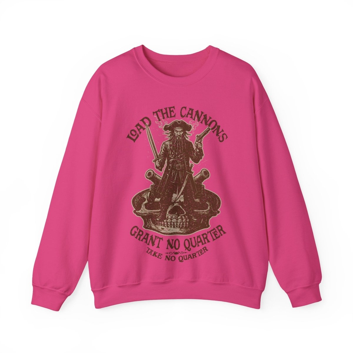 Pirate Action Blackbeard's Cannons Fleece Sweatshirt