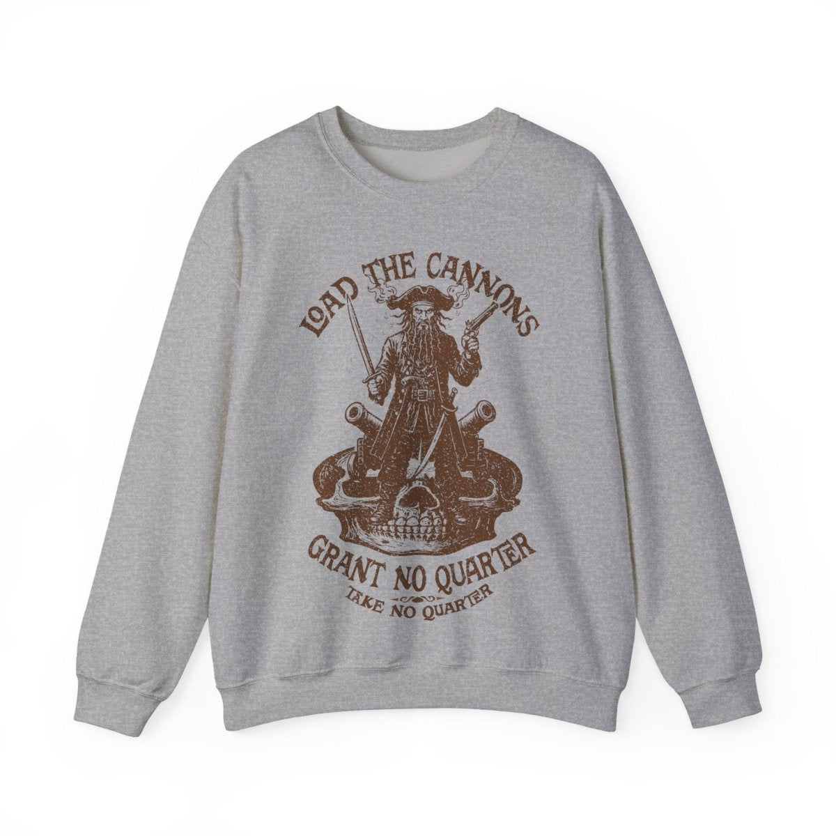 Pirate Action Blackbeard's Cannons Fleece Sweatshirt