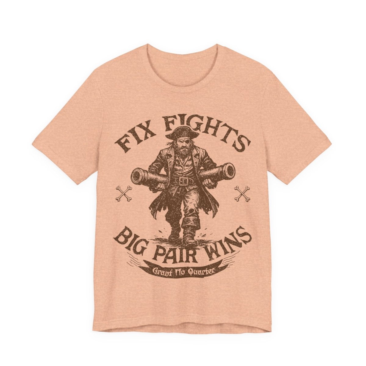 Pirate Action Motto Premium T-Shirt, Pair Ready Cannons, Vintage Style Graphic Tee